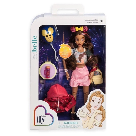 Disney Parks ily 4EVER Inspired by BELLE 11" Doll & Accessories - NEW - Picture 1 of 2
